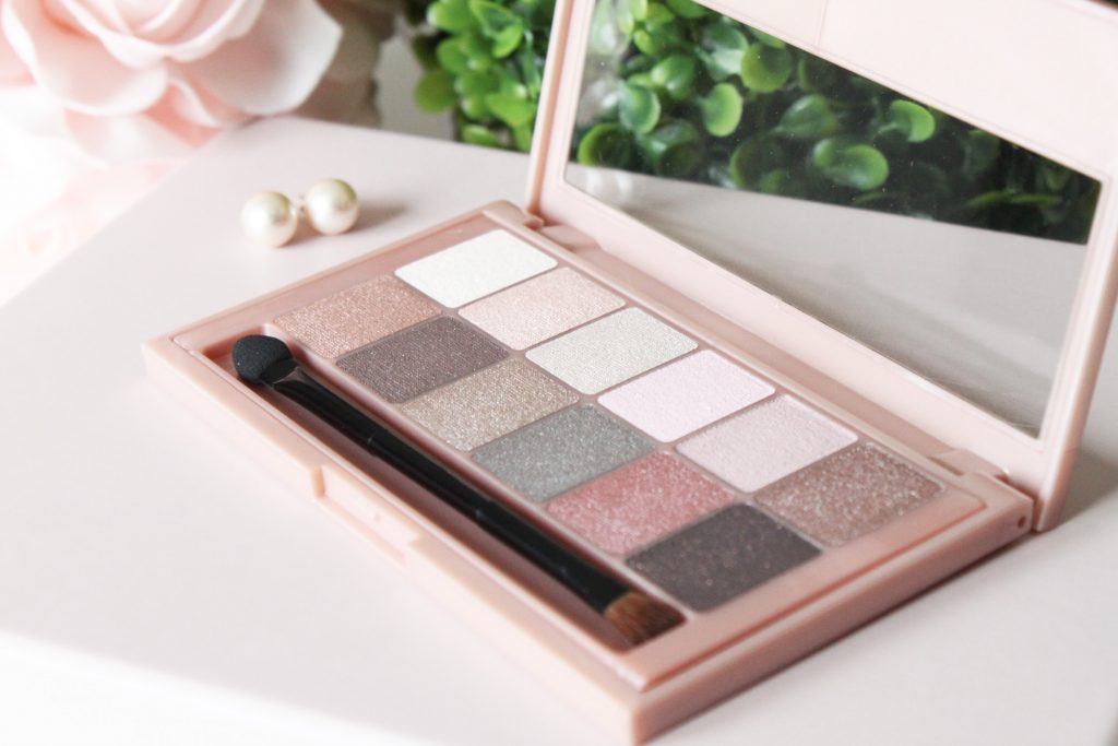maybelline palette the blushed nudes
